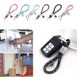Rhinestones Car Keychain Glitter Keychain for Women