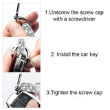 Rhinestones Car Keychain Glitter Keychain for Women