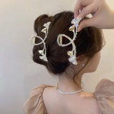 Tassel Snake Plates Hair Claw Clips Hairpin Hair Accessories Women Tiara