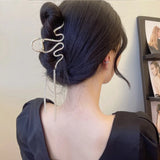 Tassel Snake Plates Hair Claw Clips Hairpin Hair Accessories Women Tiara