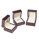 Ring Earring Display Box Holder Jewelry Gift Box for Travel Wedding