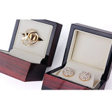 Ring Earring Display Box Holder Jewelry Gift Box for Travel Wedding