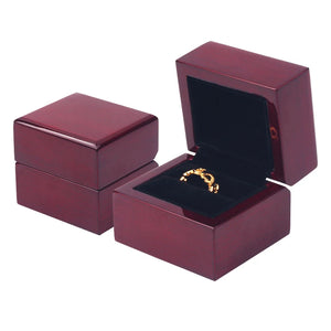 Ring Earring Display Box Holder Jewelry Gift Box for Travel Wedding