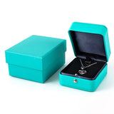 Romantic Leather Jewelry Ring Box for Wedding