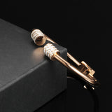 Rose Crystal Bracelets For Women Cuff Bracelet