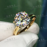 Rose Rings for Women Christmas Decor Rings Jewelry Gift Wedding Accessories