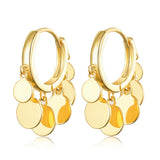 925 Sterling Silver Hoop Earrings for Women Party Gift