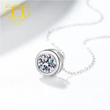 Zircon Sterling Silver Pendant Necklace Hyacinth Stone