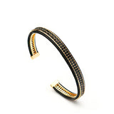 Zircon Copper Bracelet Open Bangle Cuff Jewelry