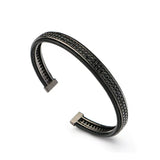 Zircon Copper Bracelet Open Bangle Cuff Jewelry