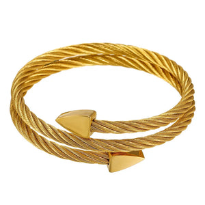 Royal Men Bracelet Niche Triangle Love Mens Jewelry Stainless Steel