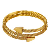 Royal Men Bracelet Niche Triangle Love Mens Jewelry Stainless Steel