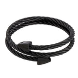 Royal Men Bracelet Triangle Mens Jewelry Stainless Steel Homm