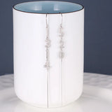 S925 Sterling Silver Tassel Earrings for Women