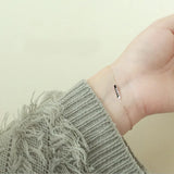 Geometric Letter Bracelet 925 Silver 14K Plated Wedding Gift