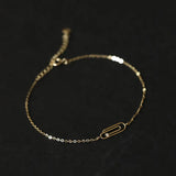 925 Silver Bracelet Homme 14K Plated Women's Bracelet Wedding Gift