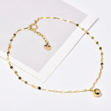 Sterling Silver Female Leg Bracelet Anklet for Women Girls