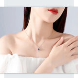 Austrian Crystal Pendant Necklace for Women, Fine Jewelry