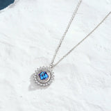 Austrian Crystal Pendant Necklace for Women, Fine Jewelry