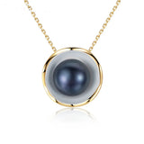 925 Sterling Silver Pearl Pendant Necklace for Women - Fine Jewelry