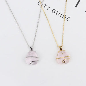 S925 Sterling Silver Crystal Cat Pendant Necklace Wedding Jewelry Gift