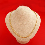 24K Plated Snake Bone Necklace Wedding Jewelry