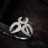 Scarf Buckle Wedding Hoop Brooch Pins for Women