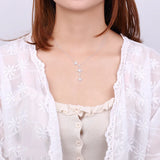 Star Charm Pendant Necklace for Women Wedding