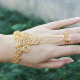 Moon Shaped Women Charm Bracelet Wedding Jewelry