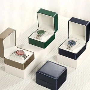 Single Watch Box Men Women Anniversary Watch Display Case Organizer