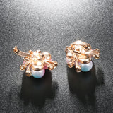 Simulated Pearl Hair Clips Pins Flower Buckle Hairpin for Women Kids Wedding