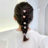 Simulated Pearl Hair Clips Pins Flower Buckle Hairpin for Women Kids Wedding