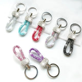 Crystal Car Key Chains for Women Men Girl Keys Holder Bag Pendant Gift