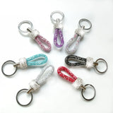 Crystal Car Key Chains for Women Men Girl Keys Holder Bag Pendant Gift
