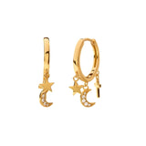 925 Silver Hoop Earrings Fine Jewelry For Couples Party