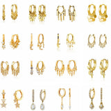 Solid 925 Silver Hoop Earrings for Couples Party Engagement