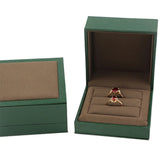 Square Jewelry Display Case Portable Travel Storage Organizer