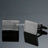 Stainless Dollar Flag Cufflinks Funny Puzzle Cuffs