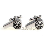 Stainless Dollar Flag Cufflinks Funny Puzzle Cuffs