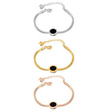 Stainless Steel Bracelet Round Titanium Steel African Jewelry