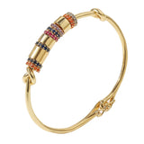 Stainless Steel Zircon Bangle Boho Jewelry Gift