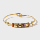 Stainless Steel Zircon Bangle Boho Jewelry Gift