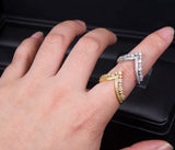 Stackable Ring For Women Wedding Engagement Dubai Punk Bridal Top Finger Rings