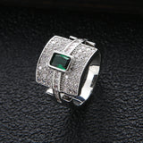 Cubic Zircon Stackable Ring Engagement Dubai Bridal Top Finger J1924