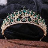 Crystal Queen Princess Tiara Crown Pageant Wedding Headband