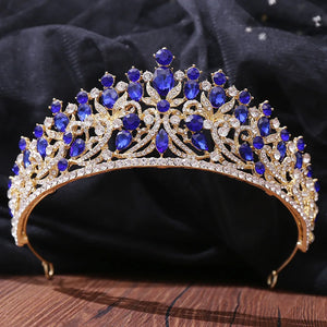 Crystal Queen Princess Tiara Crown Pageant Wedding Headband