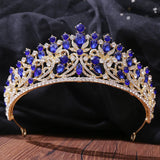 Crystal Queen Princess Tiara Crown Pageant Wedding Headband