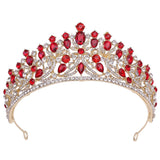Crystal Queen Princess Tiara Crown Pageant Wedding Headband