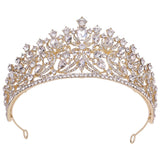 Crystal Queen Princess Tiara Crown Pageant Wedding Headband