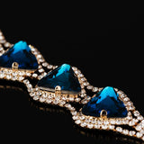 Triangle Crystal Bracelets for Women Bohemian Jewelry